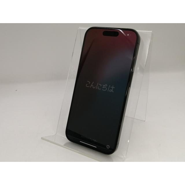 中古】Apple 国内版 【SIMフリー】 iPhone 15 Pro 256GB ブラック