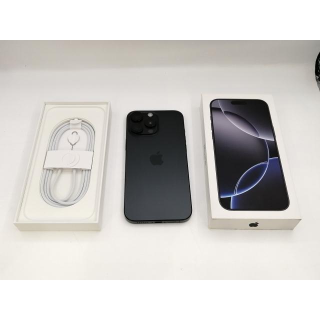 中古】Apple 国内版 【SIMフリー】 iPhone 16 Pro Max 1TB ブラック
