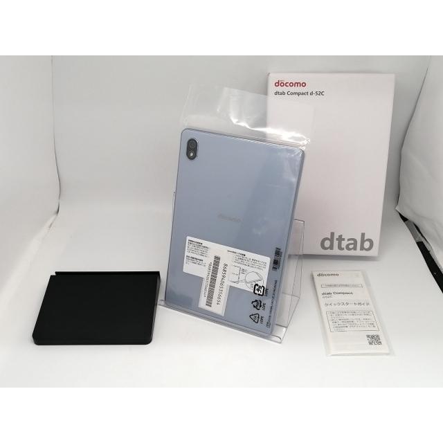 美品 SIMフリー 本体 dtab d-52C 64GB 256 ストームグレー Androidタブレット本体 dtab Compact d-52C Storm Grey(GY) dtab