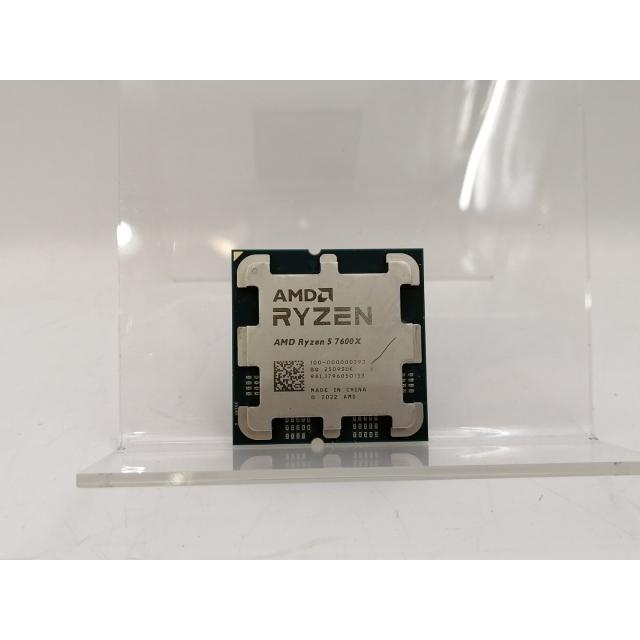 Ryzen 7600X 中古品 中古】AMD Ryzen 5 7600X (4.7GHz/TC:5.3GHz) BOX AM5/6C/12T/L3 32MB