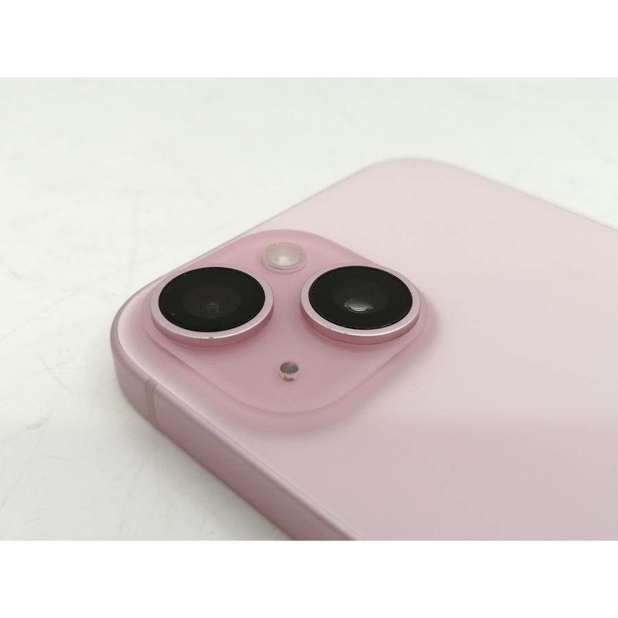 中古】Apple 国内版 【SIMフリー】 iPhone 15 128GB ピンク MTMJ3J/A