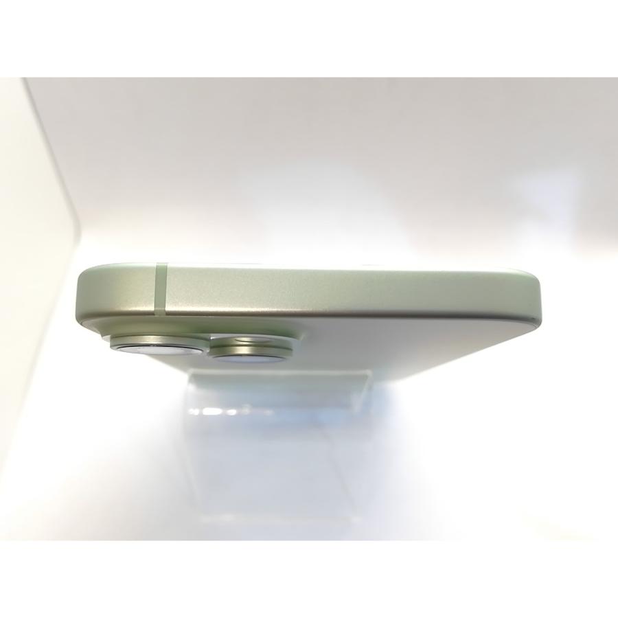 【中古】Apple 国内版 【SIMフリー】 iPhone 15 256GB グリーン MTMT3J/A【高崎モントレー】保証期間１ヶ月【ランクA】の画像