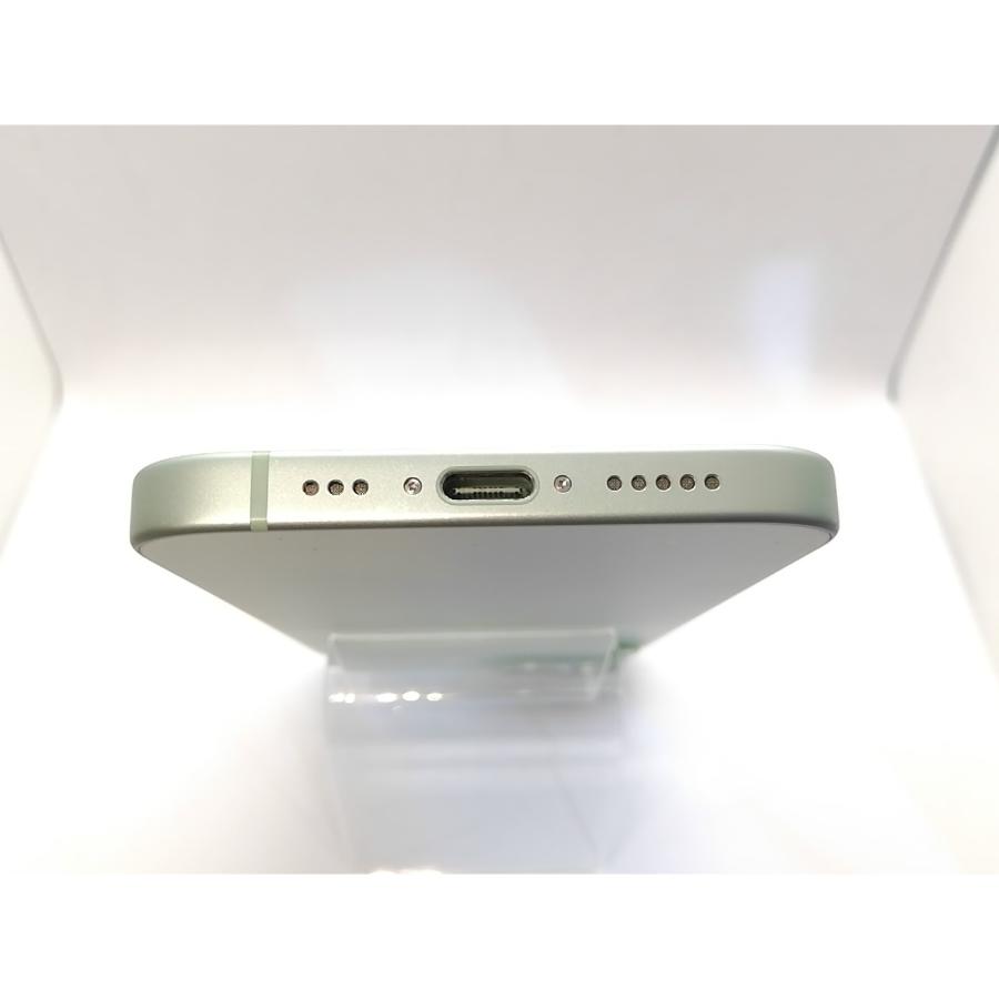 【中古】Apple 国内版 【SIMフリー】 iPhone 15 256GB グリーン MTMT3J/A【高崎モントレー】保証期間１ヶ月【ランクA】の画像