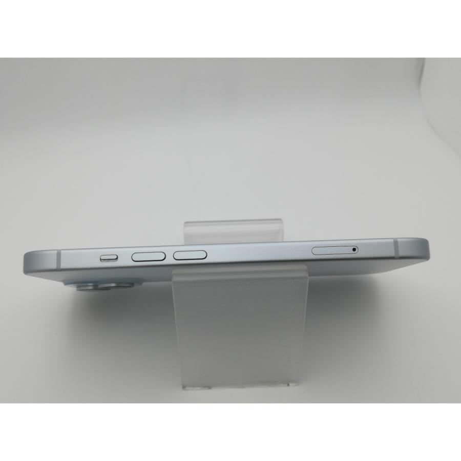 【中古】Apple au 【SIMフリー】 iPhone 15 128GB ブルー MTML3J/A【新橋烏森通り】保証期間１ヶ月【ランクA】の画像