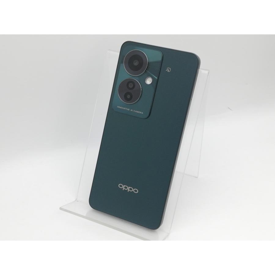 中古】Oppo 国内版 【SIMフリー】 OPPO Reno11 A ダークグリーン
