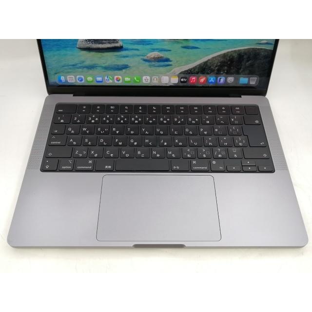 【中古】Apple MacBook Pro 14インチ M3(CPU:8C/GPU:10C) 8GB/512GB スペースグレイ MTL73J/A (14インチ,M3,2023)【東池袋1丁目】保証期間１ヶ月【ランクB】の画像