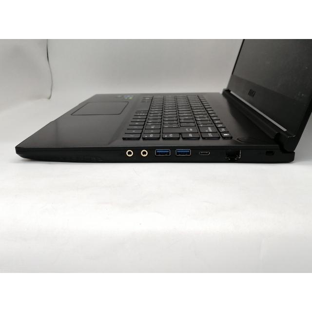 【中古】MSI GF63 Thin GF63-11SC-063JP ブラック【i7-11800H 16G 512G(SSD) GTX1650 WiFi 15LCD(1920x1080) Win11H】【アリオ倉敷】保証期間１ヶ月【ランクB】の画像