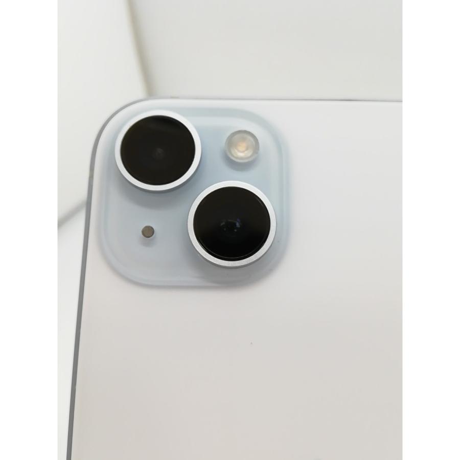 【中古】Apple docomo 【SIMフリー】 iPhone 15 128GB ブルー MTML3J/A【アリオ倉敷】保証期間１ヶ月【ランクB】の画像