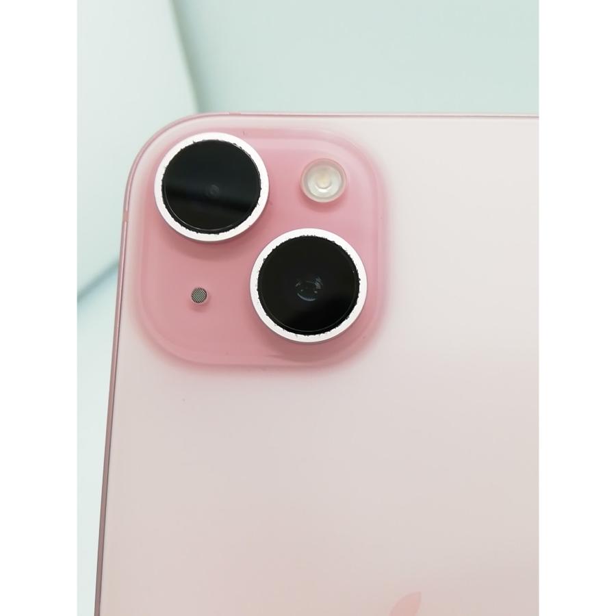【中古】Apple 国内版 【SIMフリー】 iPhone 15 128GB ピンク MTMJ3J/A【アリオ倉敷】保証期間１ヶ月【ランクB】の画像