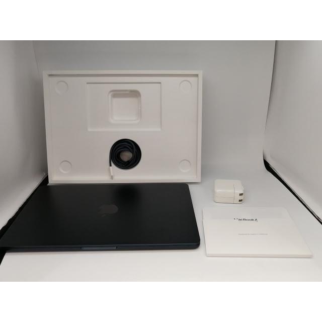 【中古】Apple MacBook Air 13インチ  M3(CPU:8C/GPU:8C) 8GB/256GB ミッドナイト MRXV3J/A (13インチ, M3, 2024)【東池袋1丁目】保証期間１ヶ月【ランクC】の画像