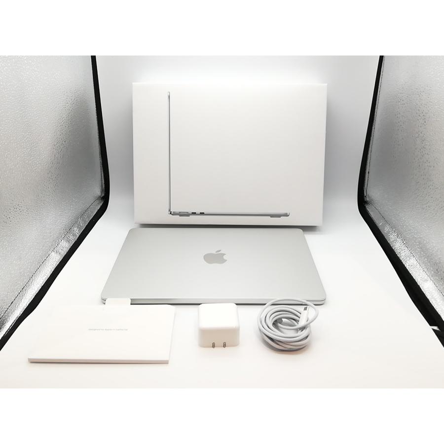 【中古】Apple MacBook Air 13インチ CTO (M2,2022) シルバー M2(CPU:8C/GPU:10C)/16G/1T/30W AC【府中ル・シーニュ】保証期間１ヶ月【ランクA】の画像