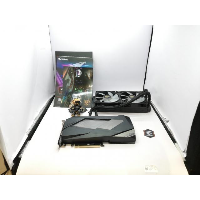 【中古】GIGABYTE AORUS GeForce RTX 3090 XTREME WATERFORCE 24G（GV-N3090AORUSX W-24GD） RTX3090/24GB(GDDDR6X)/PCI-E【立川フロム中武】保証期間１週間