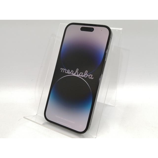 【中古】Apple docomo 【SIMフリー】 iPhone 14 Pro 128GB スペースブラック MPXU3J/A【高崎モントレー】保証期間１ヶ月【ランクC】の画像