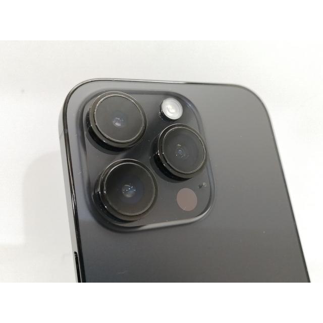 【中古】Apple docomo 【SIMフリー】 iPhone 14 Pro 128GB スペースブラック MPXU3J/A【高崎モントレー】保証期間１ヶ月【ランクC】の画像