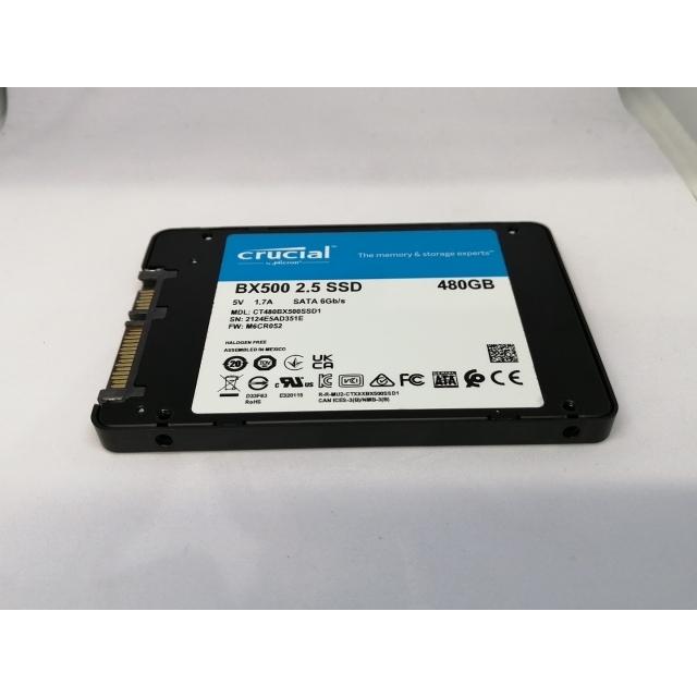 【新品・未開封］Crucial BX500 480GB SSD 中古】Crucial BX500(CT480BX500SSD1) 480GB/SSD/6GbpsSATA【東池袋1