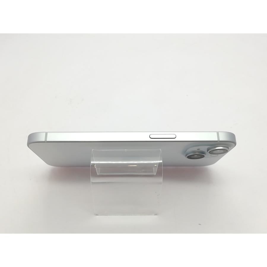 【中古】Apple au 【SIMフリー】 iPhone 15 128GB ブルー MTML3J/A【立川フロム中武】保証期間１ヶ月【ランクA】の画像