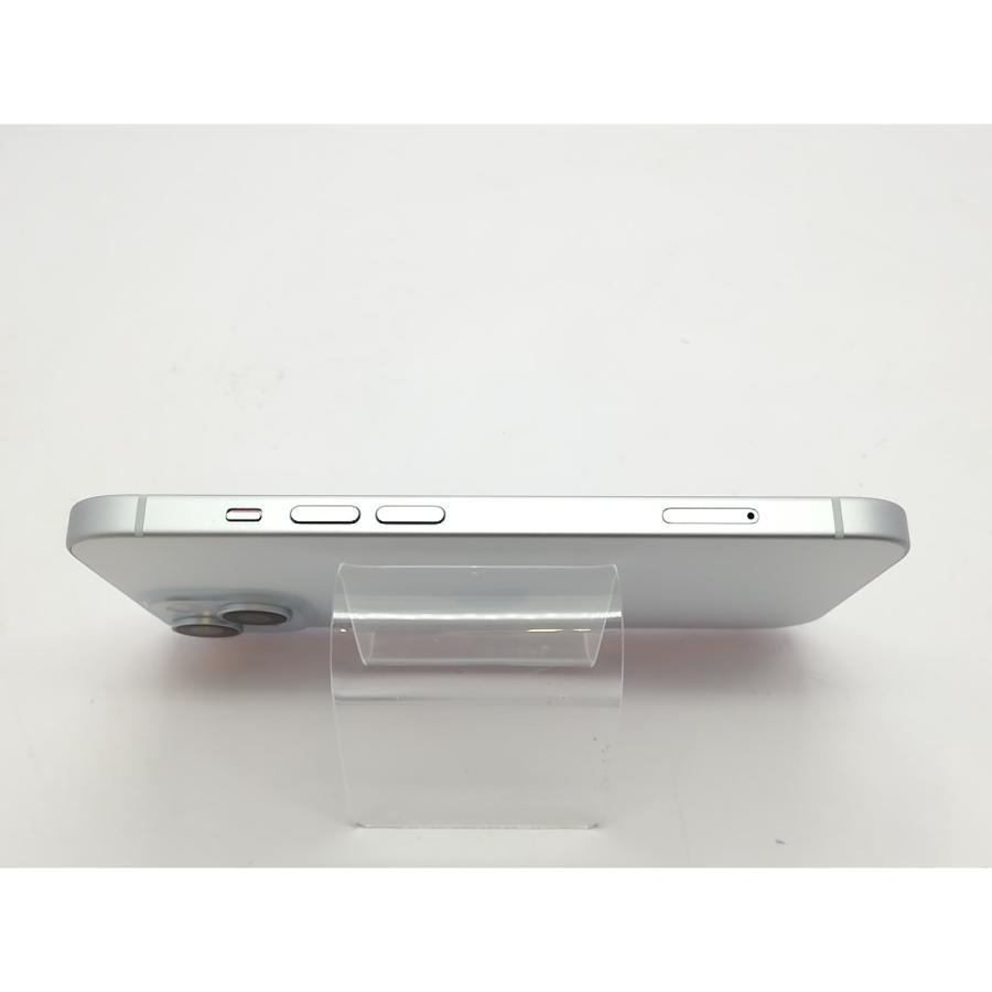 【中古】Apple au 【SIMフリー】 iPhone 15 128GB ブルー MTML3J/A【立川フロム中武】保証期間１ヶ月【ランクA】の画像