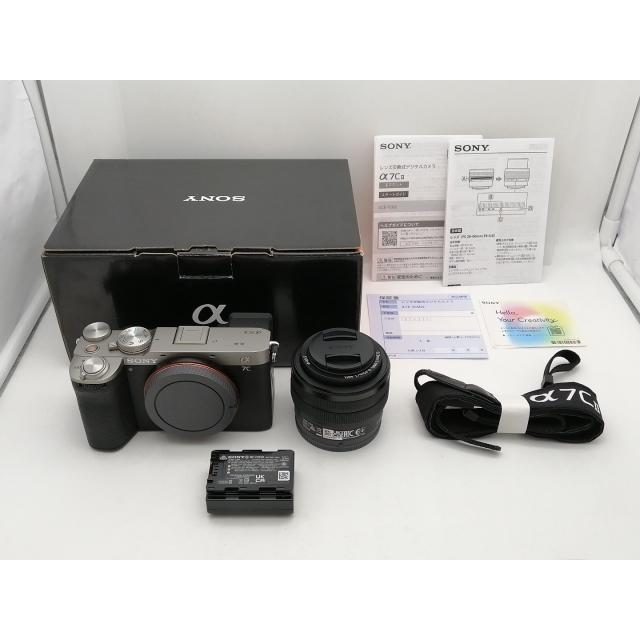 中古】SONY α7C II ズームレンズキット シルバー ILCE-7CM2L(S)【新宿2