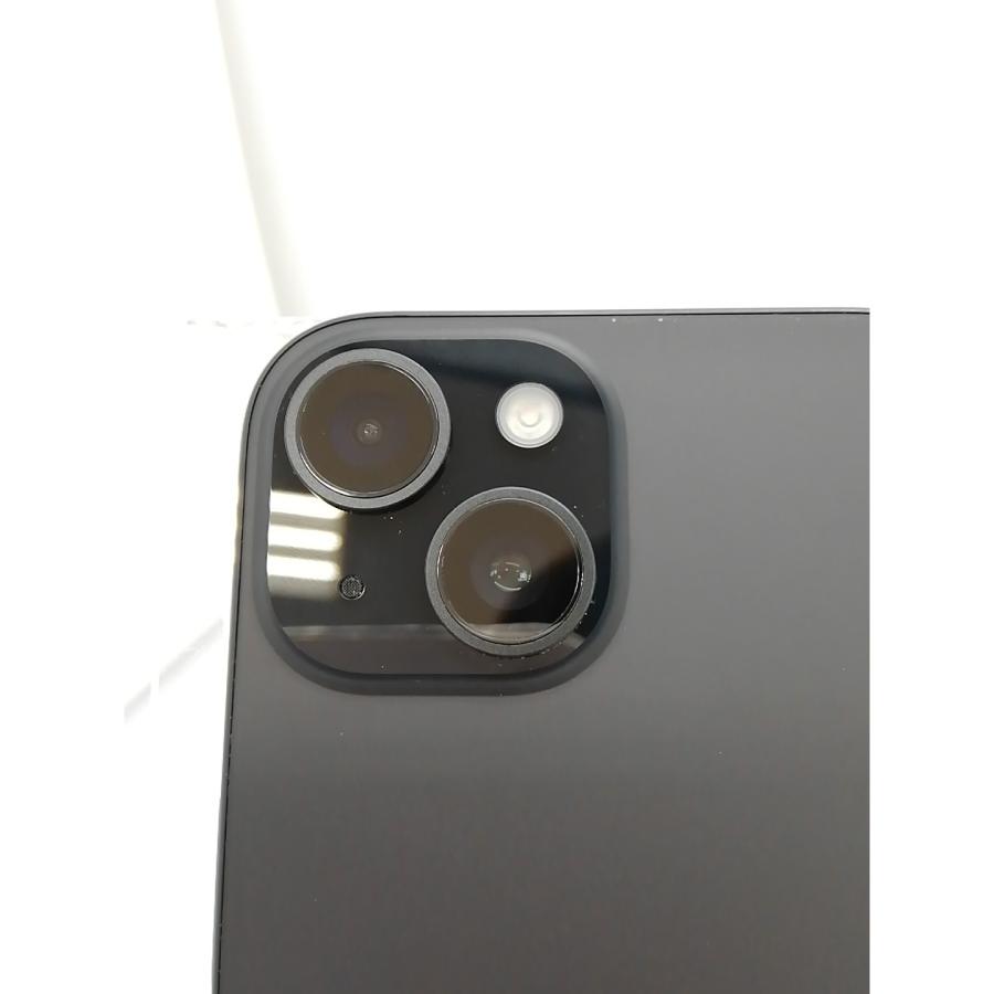 【中古】Apple docomo 【SIMフリー】 iPhone 15 128GB ブラック MTMH3J/A【アリオ倉敷】保証期間１ヶ月【ランクB】の画像