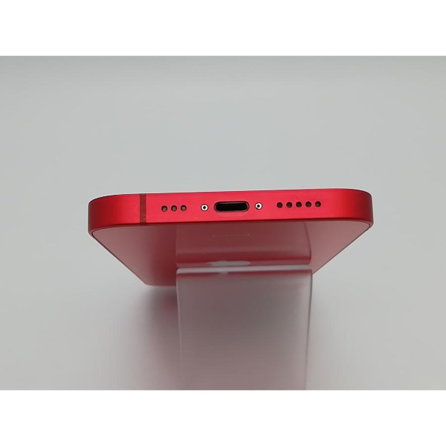 【中古】Apple 国内版 【SIMフリー】 iPhone 14 128GB  (PRODUCT)RED MPV93J/A【府中ル・シーニュ】保証期間１ヶ月【ランクA】の画像