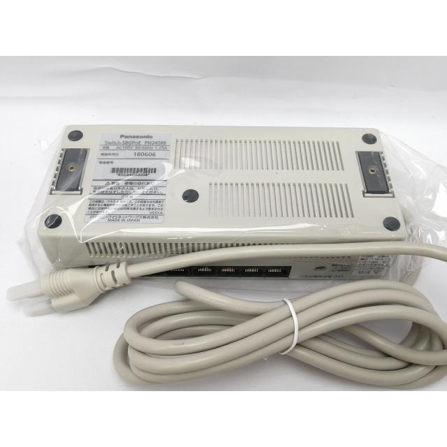 中古】Panasonic PoE給電スイッチングハブ PN24088 Switch-S8GPoE