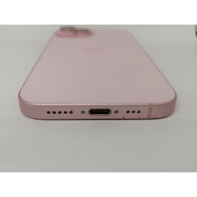 中古】Apple 国内版 【SIMフリー】 iPhone 15 128GB ピンク MTMJ3J/A