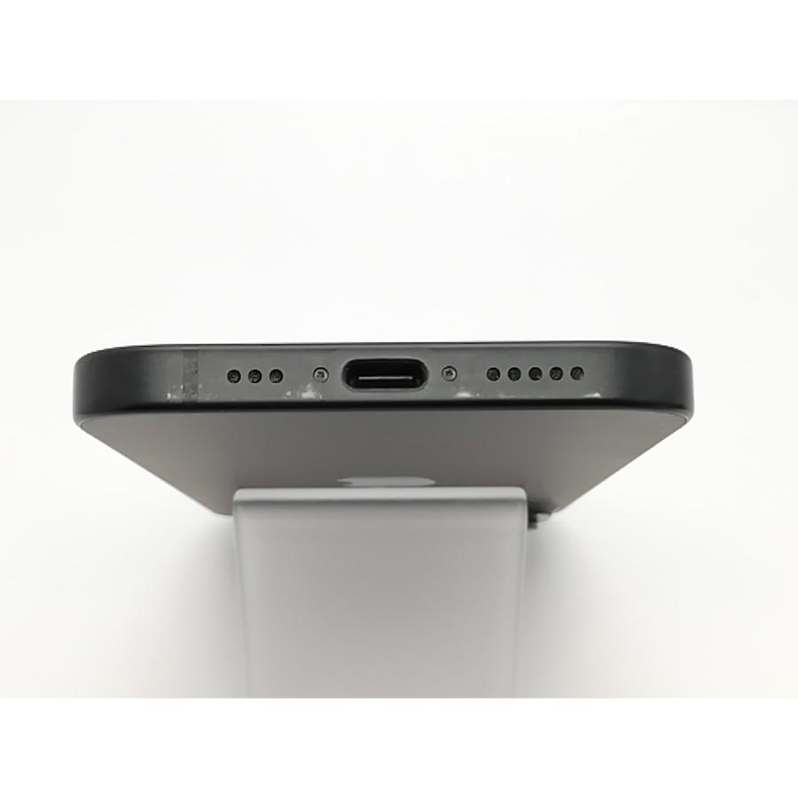 【中古】Apple 国内版 【SIMフリー】 iPhone 15 128GB ブラック MTMH3J/A【府中ル・シーニュ】保証期間１ヶ月【ランクB】の画像