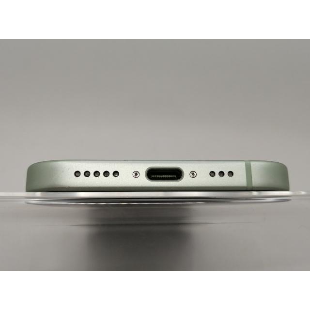 【中古】Apple docomo 【SIMフリー】 iPhone 15 128GB グリーン MTMM3J/A【川崎駅前】保証期間１ヶ月【ランクA】の画像