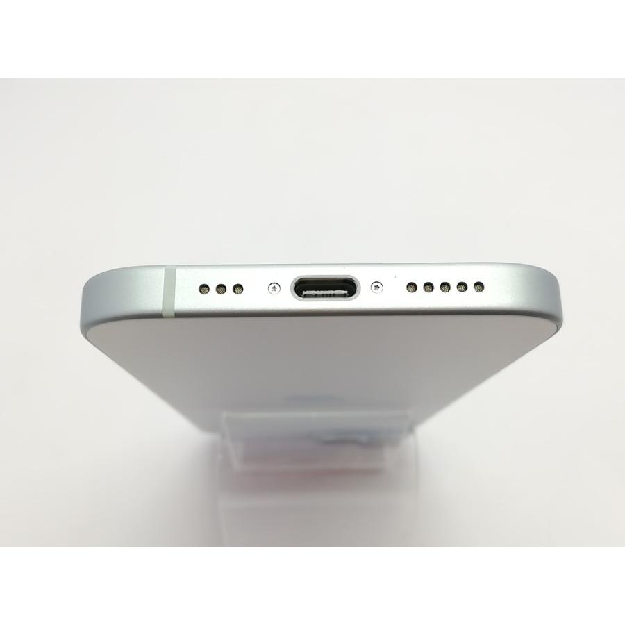 【中古】Apple docomo 【SIMフリー】 iPhone 15 128GB ブルー MTML3J/A【立川フロム中武】保証期間１ヶ月【ランクB】の画像