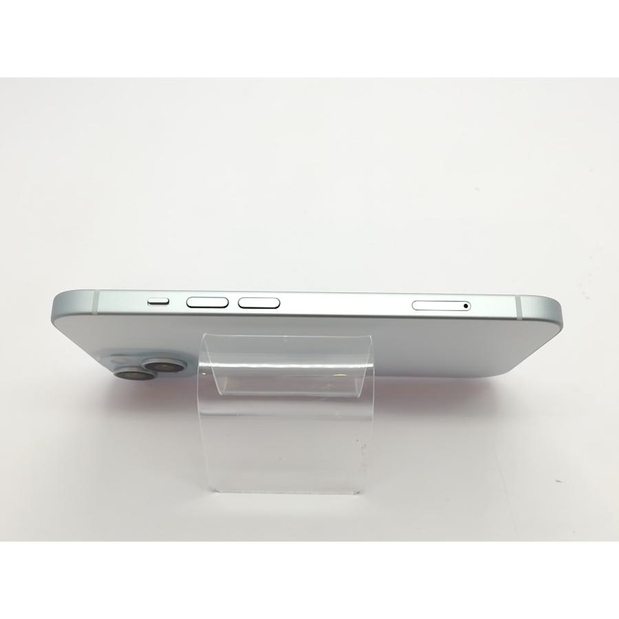 【中古】Apple docomo 【SIMフリー】 iPhone 15 128GB ブルー MTML3J/A【立川フロム中武】保証期間１ヶ月【ランクB】の画像