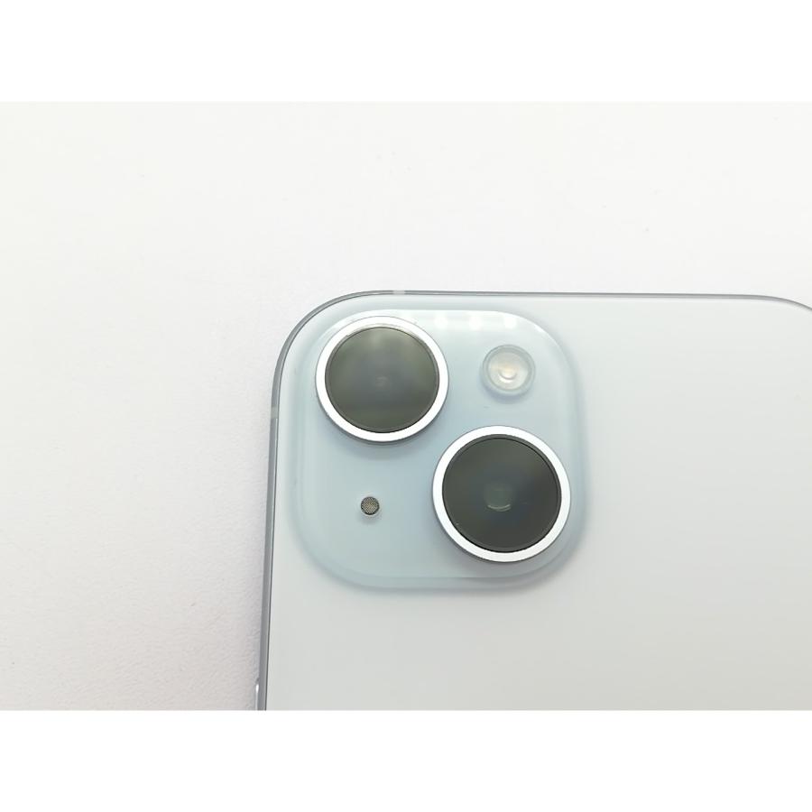 【中古】Apple docomo 【SIMフリー】 iPhone 15 128GB ブルー MTML3J/A【立川フロム中武】保証期間１ヶ月【ランクB】の画像