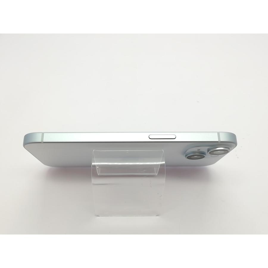 【中古】Apple au 【SIMフリー】 iPhone 15 128GB ブルー MTML3J/A【立川フロム中武】保証期間１ヶ月【ランクA】の画像