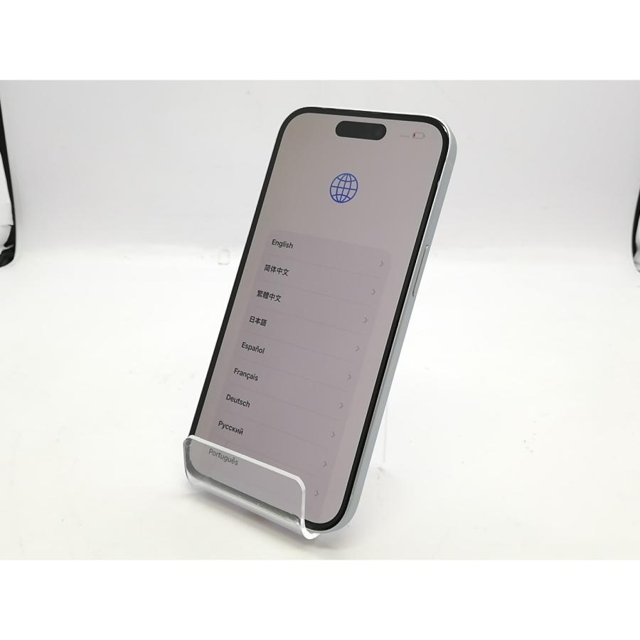 【中古】Apple docomo 【SIMフリー】 iPhone 15 128GB ブルー MTML3J/A【立川フロム中武】保証期間１ヶ月【ランクA】の画像