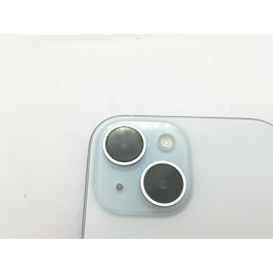 【中古】Apple docomo 【SIMフリー】 iPhone 15 128GB ブルー MTML3J/A【立川フロム中武】保証期間１ヶ月【ランクA】の画像
