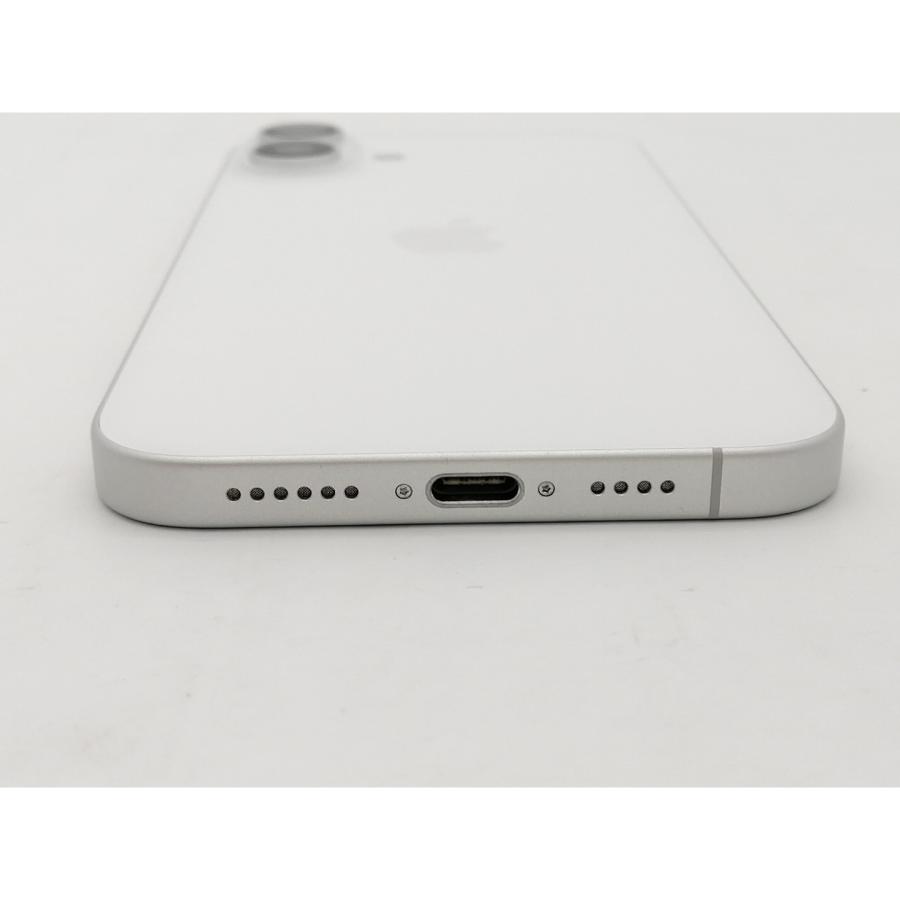 【中古】Apple 国内版 【SIMフリー】 iPhone 16 Plus 256GB ホワイト MXVH3J/A【新宿2】保証期間１ヶ月【ランクA】の画像