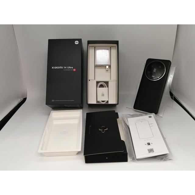 【中古】Xiaomi 国内版 【SIMフリー】 Xiaomi 14 Ultra （フォトグラフィーキット付き） ブラック 16GB 512GB【東池袋1丁目】保証期間１ヶ月【ランクA】の画像