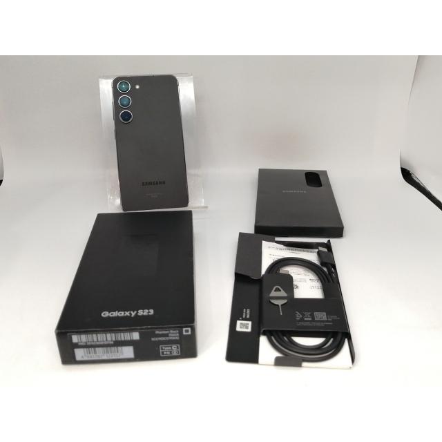 中古】SAMSUNG au 【SIMフリー】 Galaxy S23 ファントムブラック 8GB