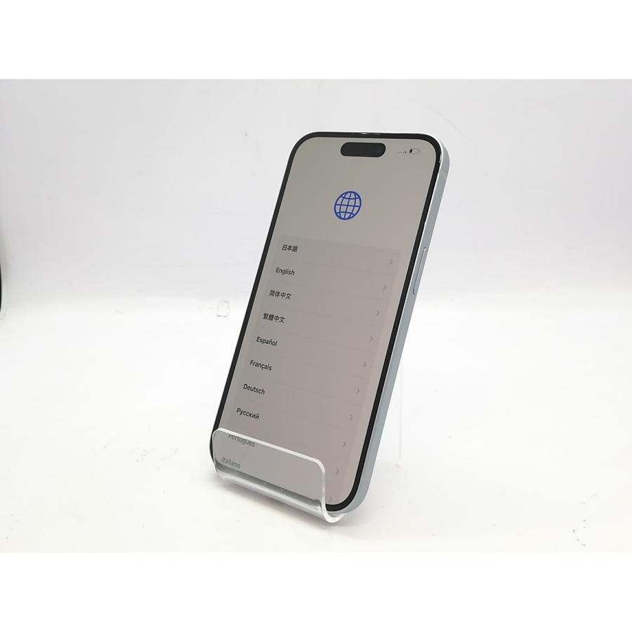 【中古】Apple 国内版 【SIMフリー】 iPhone 15 128GB ブルー MTML3J/A【立川フロム中武】保証期間１ヶ月【ランクA】の画像