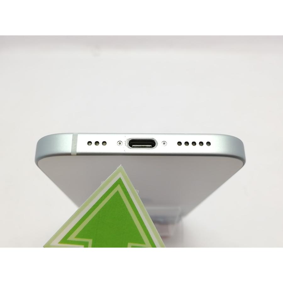 【中古】Apple 国内版 【SIMフリー】 iPhone 15 128GB ブルー MTML3J/A【立川フロム中武】保証期間１ヶ月【ランクA】の画像