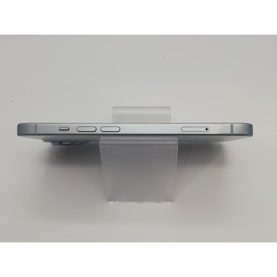 【中古】Apple au 【SIMフリー】 iPhone 15 128GB ブルー MTML3J/A【府中ル・シーニュ】保証期間１ヶ月【ランクA】の画像