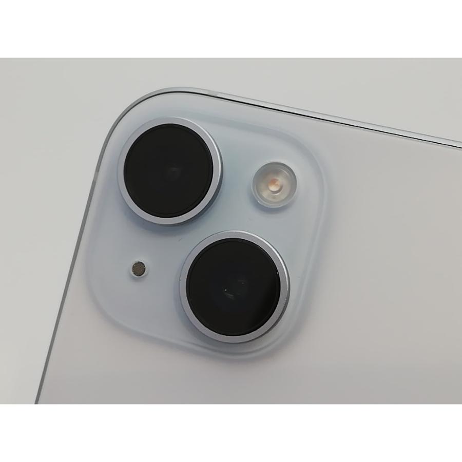 【中古】Apple au 【SIMフリー】 iPhone 15 128GB ブルー MTML3J/A【府中ル・シーニュ】保証期間１ヶ月【ランクA】の画像