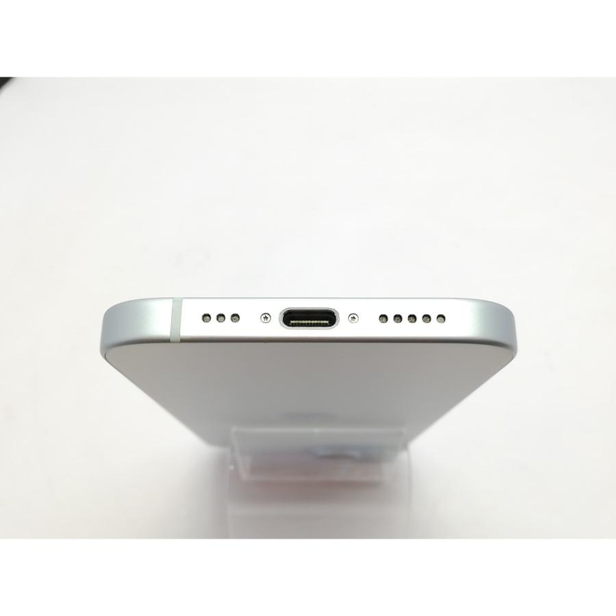 【中古】Apple docomo 【SIMフリー】 iPhone 15 128GB ブルー MTML3J/A【立川フロム中武】保証期間１ヶ月【ランクA】の画像