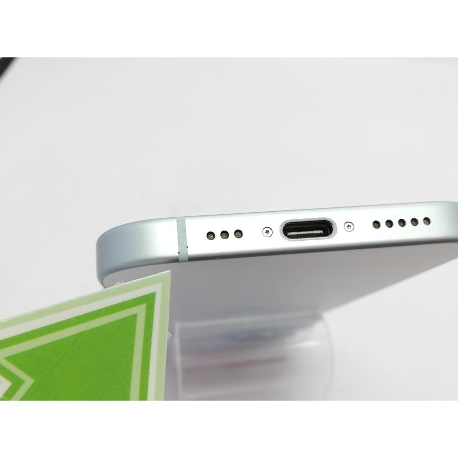 【中古】Apple 国内版 【SIMフリー】 iPhone 15 128GB ブルー MTML3J/A【立川フロム中武】保証期間１ヶ月【ランクA】の画像