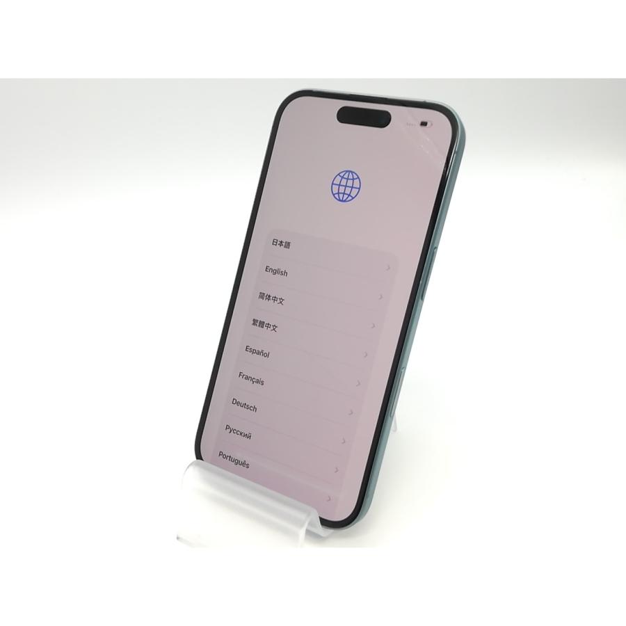 【中古】Apple 国内版 【SIMフリー】 iPhone 16 128GB ティール MYDV3J/A【府中ル・シーニュ】保証期間１ヶ月【ランクA】の画像