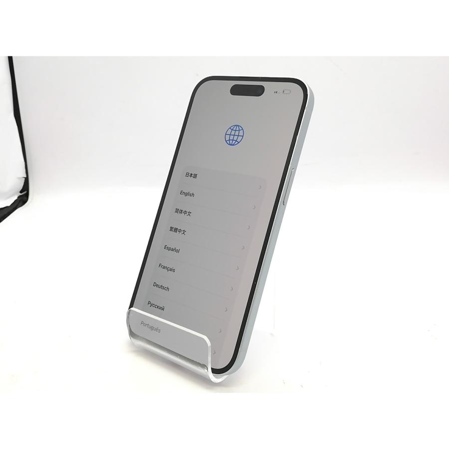 【中古】Apple docomo 【SIMフリー】 iPhone 15 256GB ブルー MTMR3J/A【立川フロム中武】保証期間１ヶ月【ランクB】の画像