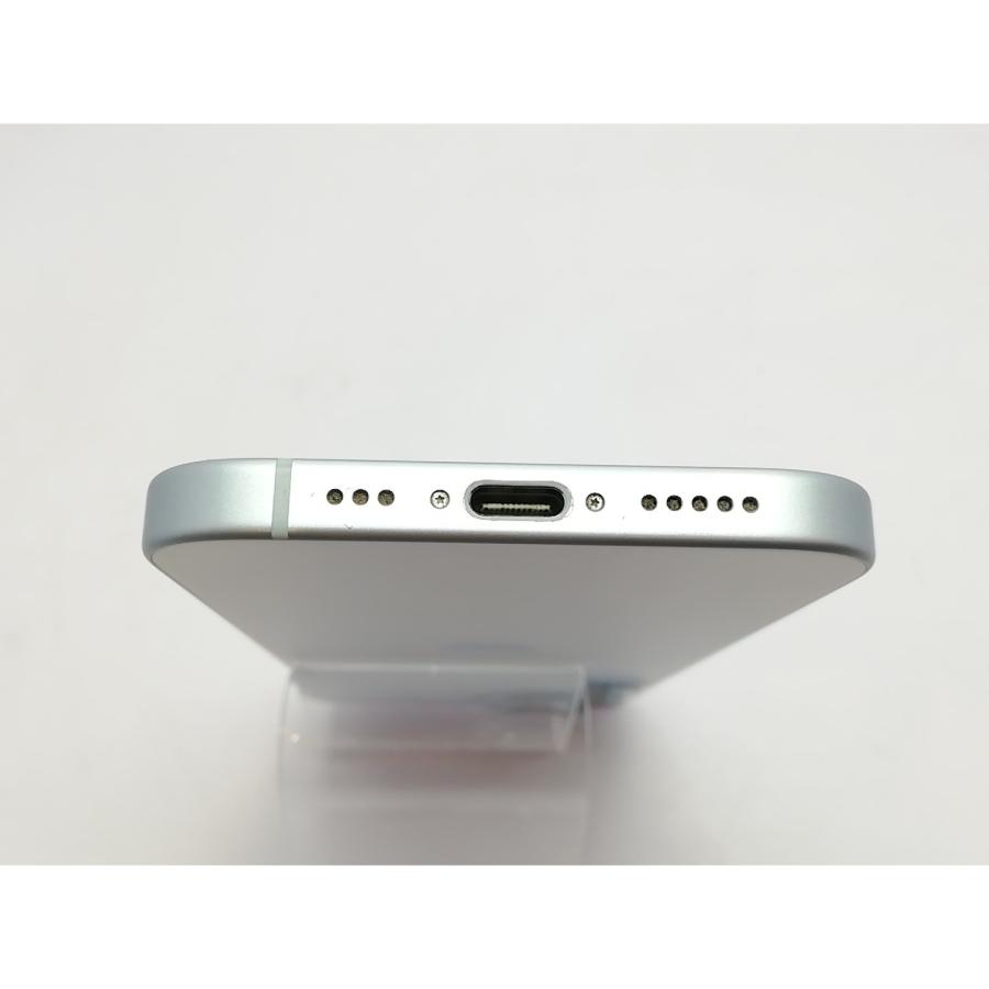 【中古】Apple docomo 【SIMフリー】 iPhone 15 256GB ブルー MTMR3J/A【立川フロム中武】保証期間１ヶ月【ランクB】の画像