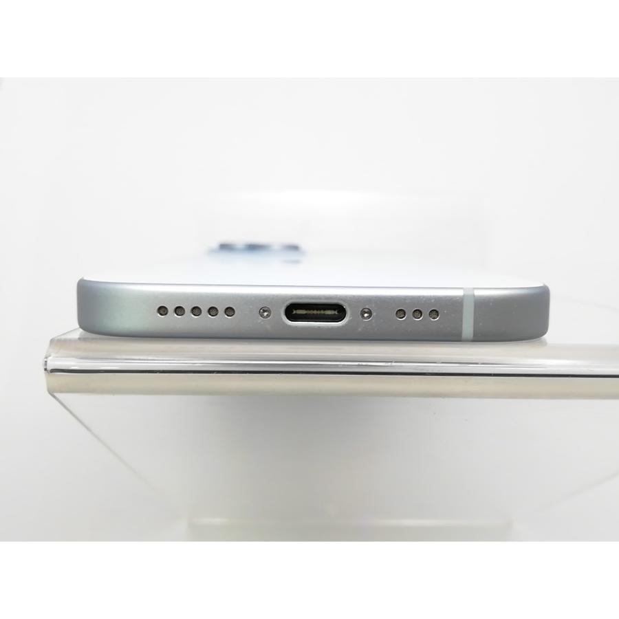 【中古】Apple docomo 【SIMフリー】 iPhone 15 128GB ブルー MTML3J/A【秋葉3号】保証期間１ヶ月【ランクA】の画像