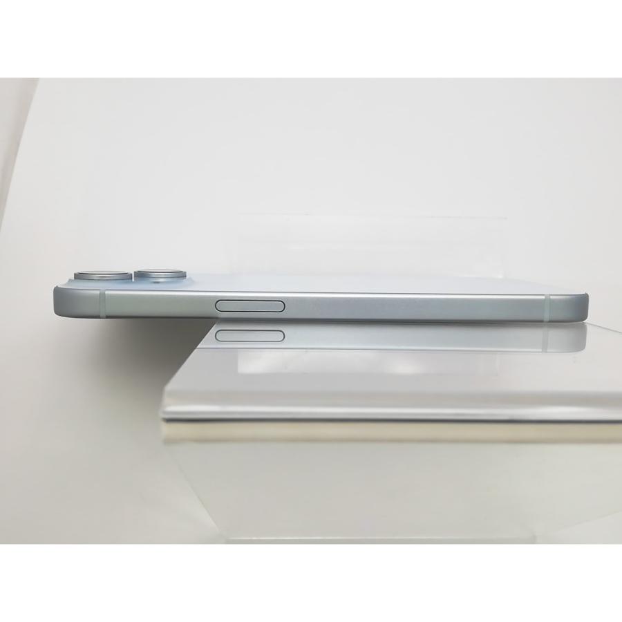 【中古】Apple docomo 【SIMフリー】 iPhone 15 128GB ブルー MTML3J/A【秋葉3号】保証期間１ヶ月【ランクA】の画像