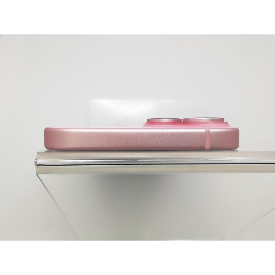 【中古】Apple 国内版 【SIMフリー】 iPhone 15 128GB ピンク MTMJ3J/A【秋葉3号】保証期間１ヶ月【ランクB】の画像