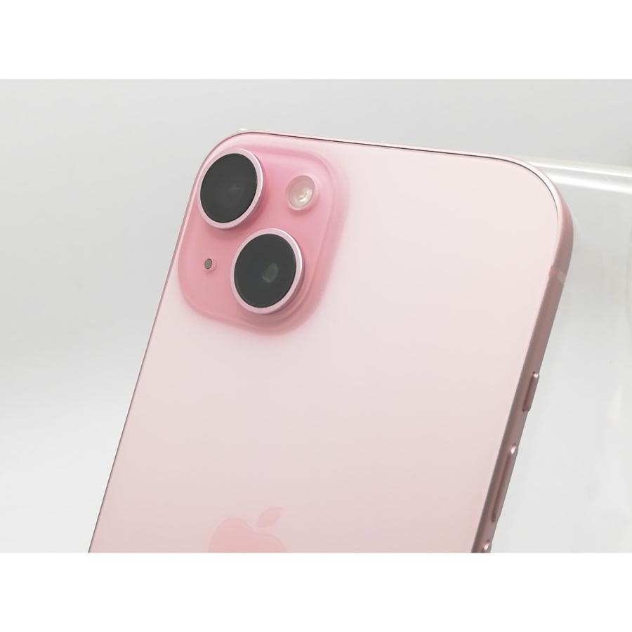 【中古】Apple 国内版 【SIMフリー】 iPhone 15 128GB ピンク MTMJ3J/A【秋葉3号】保証期間１ヶ月【ランクB】の画像